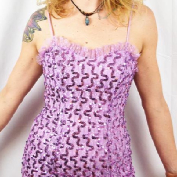 Womens Vintage Prom Dress - Picture 11 of 12